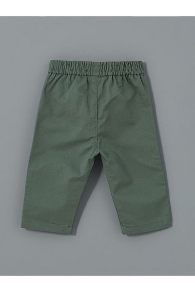 LC Waikiki Lcw Kids Baby Boy Gabardine Pants with Elastic Waist