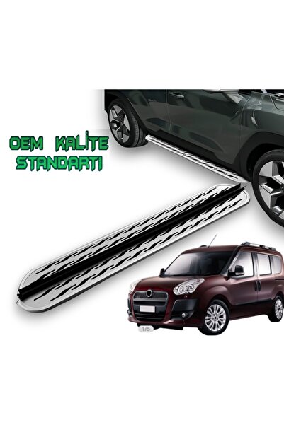 Omsa FİAT DOBLO 2001 2002 2003 2004 2005 2006 2007 2008 2009 2010 ARACA ÖZEL YAN BASAMAK PRV2