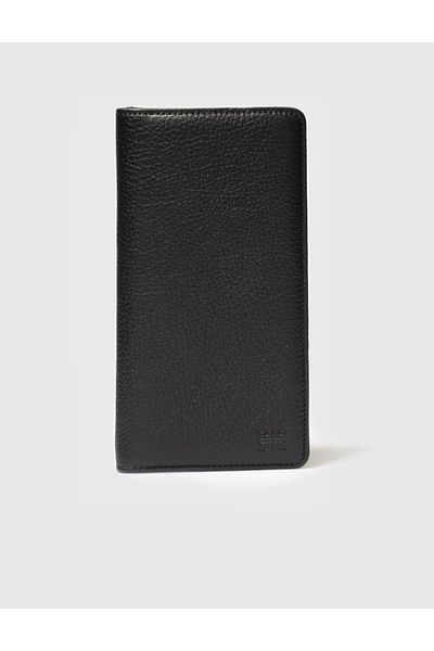 Cabani Black Genuine Leather Wallet