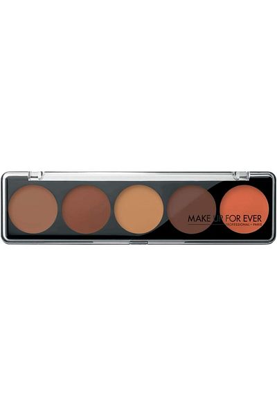 Make Up For Ever 5 Camouflage Eyeshadow Palettes - 10 G, 4 Dark Complexions