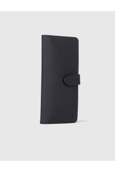 Cabani Women's Genuine Leather Black Wallet