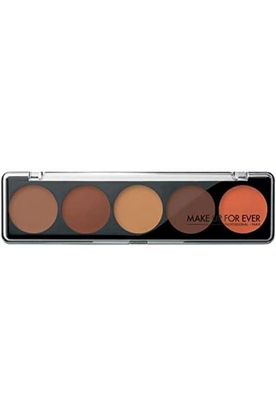 Make Up For Ever 5 Camouflage Eyeshadow Palettes - 10 G, 4 Dark Complexions