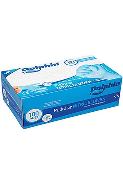STOREMAX Lvnmblya Powder Free Blue Nitrile Exam Gloves Size XL - 100 Pieces - Health, Food, Beauty and