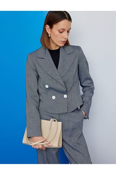 Koton Faux Leather Strap Shoulder Bag