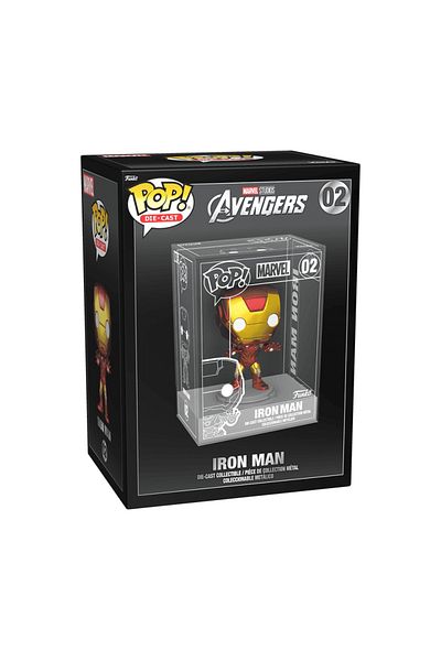 Funko تشيس الرجل الحديدي - بوب! Die-Cast عبارة عن نسخة عادية