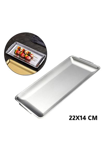MIBRU Serving tray stainless steel 22X14