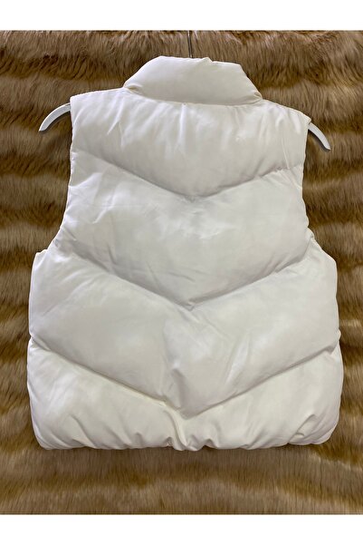 skycott çocuk dik yaka fermuarı şişme  puffer yelek