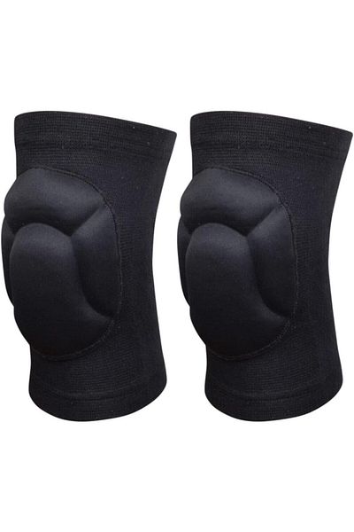 STOREMAX Sellbuystore Volleyball Knee Pad Relief Sponge Supported Goalkeeper Knee Pad Black Size S Cks-200 1053