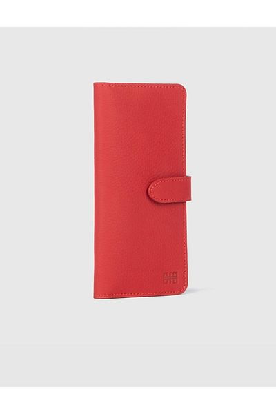 Cabani Genuine Leather Red Women's Wallet
