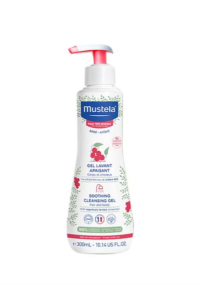 Mustela Baby Soothing Cleansing Gel For Hair And Body, 300ml