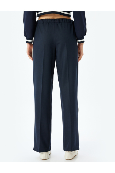 Koton Kadın Kanvas Pantolon 5sak40246pw Lacivert