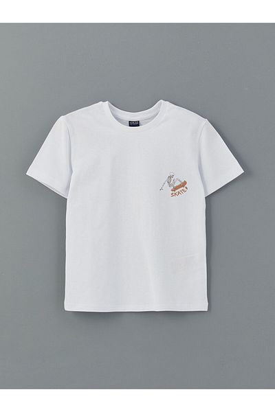 LC Waikiki Tricou pentru băiat cu gât crew New Season - S5J044Z4