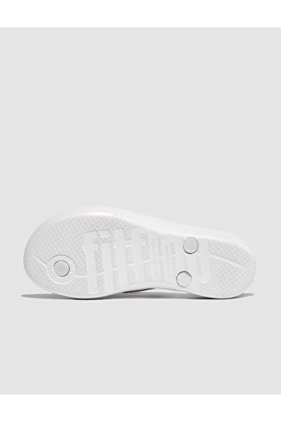 Fitflop IQUSHION SPARKLE R08 Λευκές γυναικείες σαγιονάρες