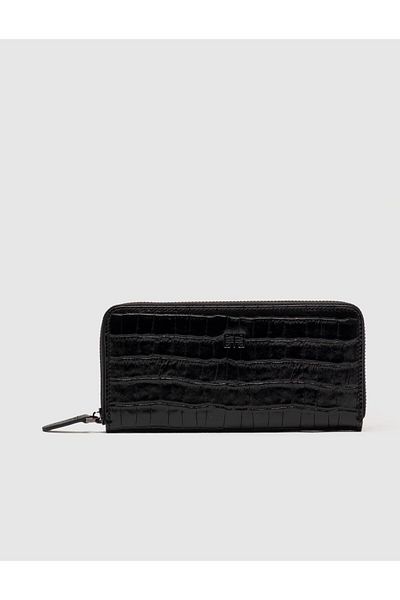 Cabani Genuine Leather Black Women's Wallet