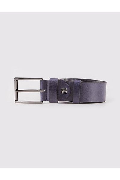Cabani Classic Genuine Leather Navy Blue Men's Belt