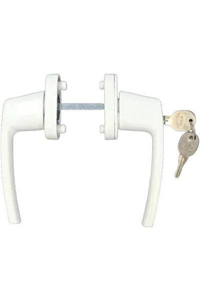 STOREMAX Muartshop Lockable Aluminum Pvc Pimapen Handle with Key Double Sided 871301