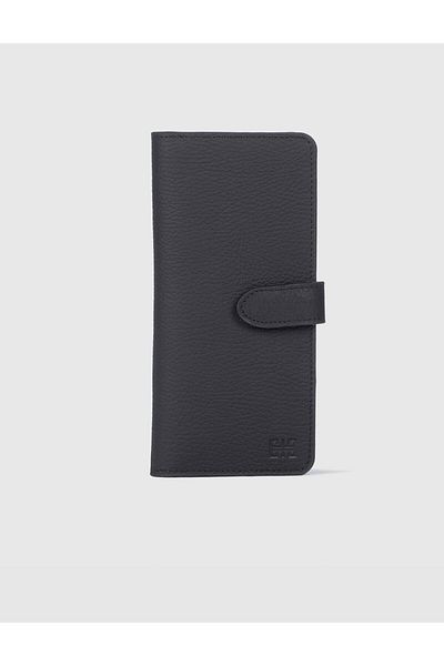 Cabani Women's Genuine Leather Black Wallet