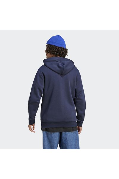 adidas Fleecová mikina Essentials s 3 prúžkami na zips