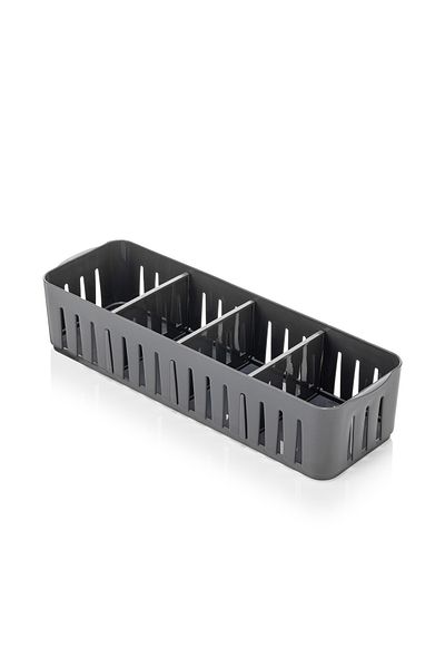 QLUX IDEAS Adjustable Cupboard Organizer Sock Laundry Drawer Organizer Office Drawer Organizer