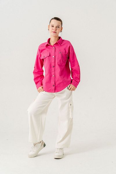 HAUSEkids 9-15 Years Old Parislora Girl's 3-Piece Set-Fuchsia