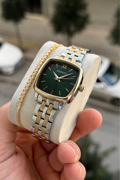 Homies Women's Wrist Watch and Bracelet Gift Box - Hm 293483965759
