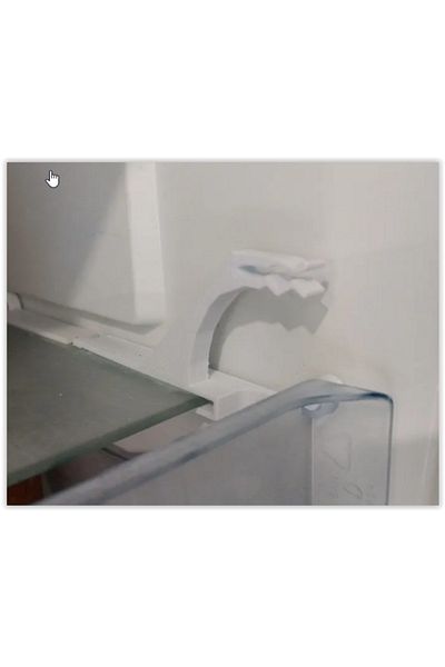 Anatolyizm Aeg Freezer Compartment Hinge and Clip 2Pcs