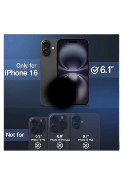 BRUNTOO Apple Iphone 16 Compatible Silver Pink Hard Cover Case with Stone.