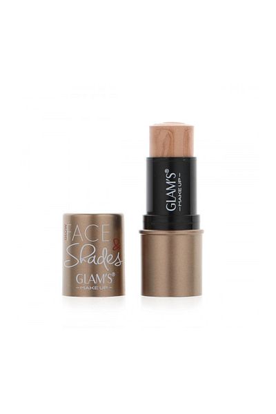 Girl Glam's Glow Face Beige 256 Luminizer & Strobing Pearly Nude 6g