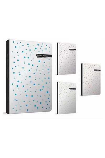 Gıpta غطاء صلب من Polka Notes 13x21 سم -120yp غير مبطن