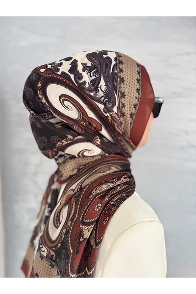 R&S Ethnic Patterned Soft Cotton Shawl