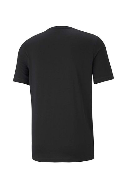 Puma 586725   Active Small Logo Tee - Ανδρικό μαύρο μπλουζάκι