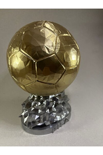 FLEXİS FIFA Ballon d'Or макет, оригинално златно покритие, 25 см