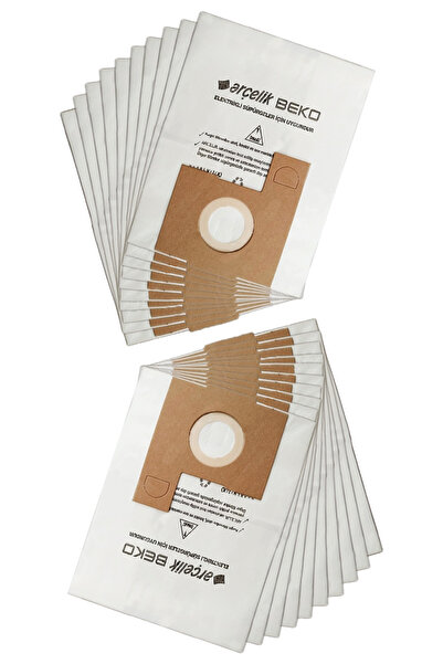 Marketto كيس غبار من الورق المتوافق مع المكنسة الكهربائية Beko BKS 1325 C، 20...