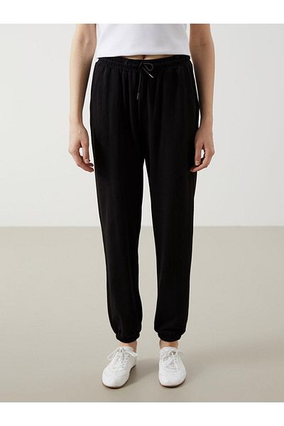 LC Waikiki Pantaloni de sport Jogger pentru femei LCWAIKIKI Classic cu talie elastică