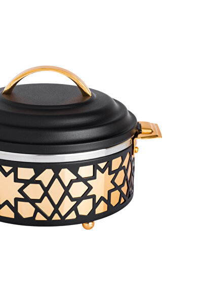 HIC high quality hotpot with golden design size 1 liter