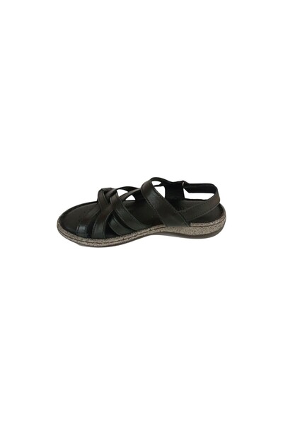 Castle Black Sandale din piele pentru femei 22337