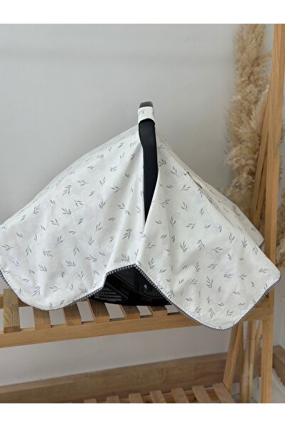 MAMARADUGA Double Sided Gray Duck - Single Stroller Cover