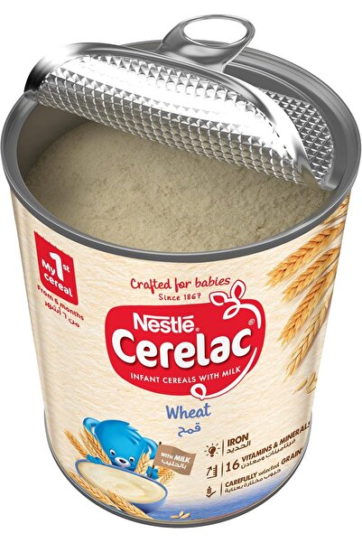 Cerelac حبوب الأطفال مع الحليب والقمح، 1 كجم