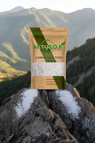 aktarloji 10 Kg Iri Taneli Çankırı Kaya Tuzu Rafine Edilmemiş