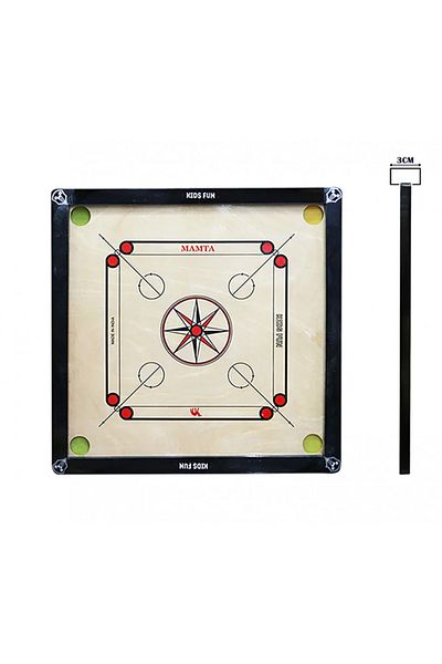 IQTENA Carrom Game - Medium Size 24x24 Inches