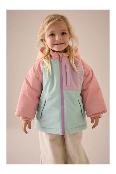 Next Baby Multiple Color- Waterproof Color Block Coat