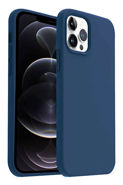 CEPSTOK iPhone 12 Pro Max Kılıf Lansman Premium Silinebilir Silikon