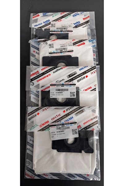 Arçelik Orijinal RS/9131 , VCR/7230 , RS/8131 Robot Süpürge Toz Torbası 4 Ade...
