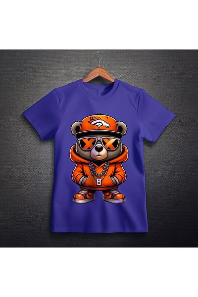 Ozzy Μπλουζάκι Unisex Teddy Bear Pattern 1 Digital Printed Tshirt