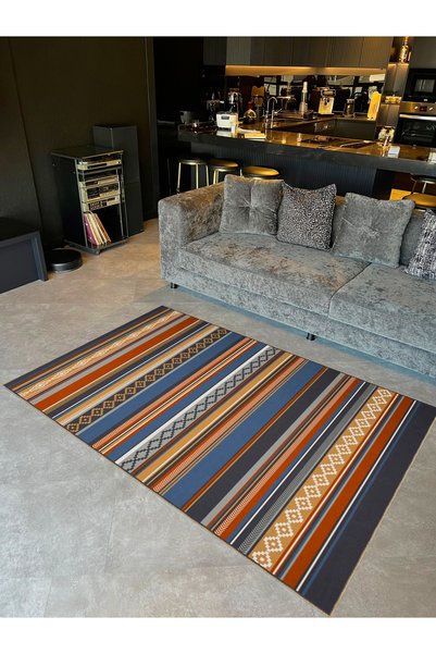 Rugs Modern Halı سلسلة الجمشت الزخارف الملونة مفصلة خمر نمط المنسوجة قاعدة ال...
