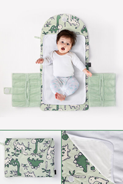 Ottoson Anne Bebek Bakım Yenidoğan Alt Açma Değiştirme Pedi, Minderi, Örtüsü 70x36