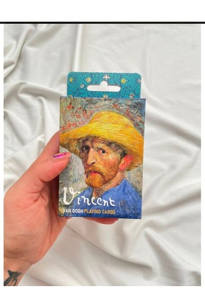 purple dragon Van Gogh Playing Card Paper Deck, Poker Cards, Starry Nights