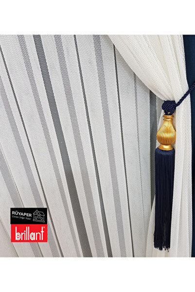 Brillant New Season Does Not Want Ironing Frequently Pleated Heavy Grammage Luxury Tulle Curtain