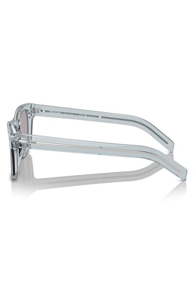 Prada Man Rectangle Sunglasses- Pr A17s - Lense Size:54mm - Transparent Azure