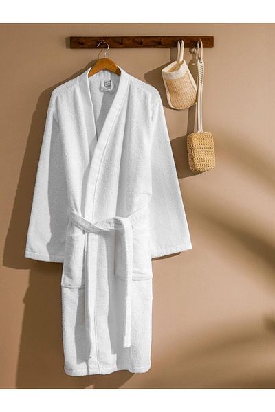 LC Waikiki Ανδρικό μπουρνούζι LCW HOME Basic Cotton